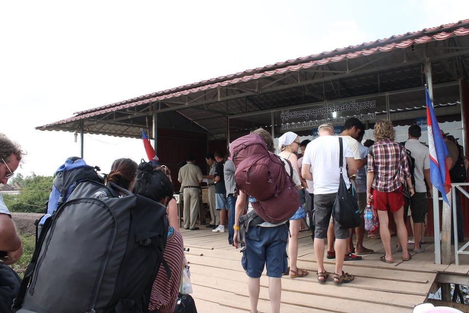 Crossing the Mekong Delta into Vietnam